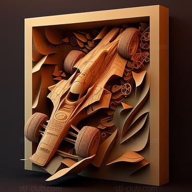 3D модель St F1 2011 игра (STL)